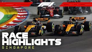 Race Highlights | 2025 Singapore Grand Prix