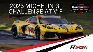2023 IMSA Michelin GT Challenge at VIR | Full Race